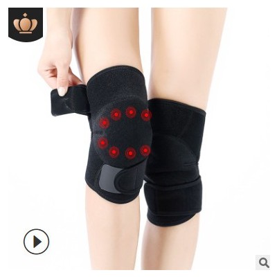 厂家直销自发热磁石护膝发热护具运动护膝保暖运动护具托玛琳新款