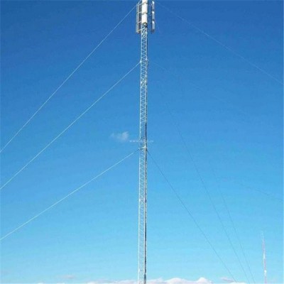 ** 测风塔 测风塔厂家 房屋拉线塔 环境监测塔 气象数据监测 欢迎下单