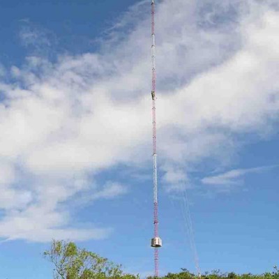 测风塔厂家  测风塔厂家 房屋拉线塔 环境监测气象塔 气象数据监测
