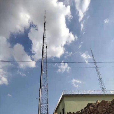 测风塔厂家 拉线测风塔 高山测风塔 环境监测塔 气象数据监测 欢迎下单