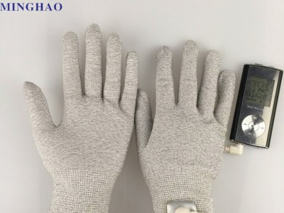 银纤维理疗手套 银纤维贴皮手套 银纤维导电按摩电极理疗手套