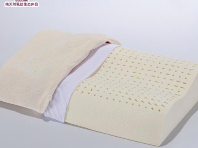 琳纳泰国颈椎枕乳胶枕头按摩修复颈椎高低橡胶枕芯直销