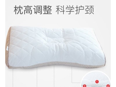 日本进口软管枕 护颈支撑颈椎健康枕头芯助睡眠