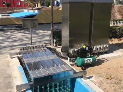 供应陕西西安小型污水处理站紫外线消毒器污水处理设备明渠框架式紫外线杀菌器