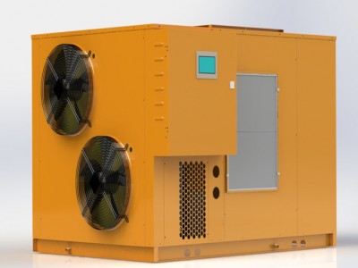 奥伯特 空气能热泵烘干机整体式后送风 中药材烘干机 山东灵芝烘干机