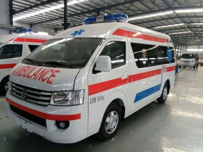 福田G9长轴高顶救护车 监护型救护车 转运（转院）型救护车 负压救护车  负压型救护车