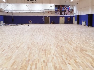 猴王HWXA03 运动地板体育地板健身房木地板铺设
