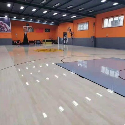 健身场所运动木地板 体育木地板生产基地