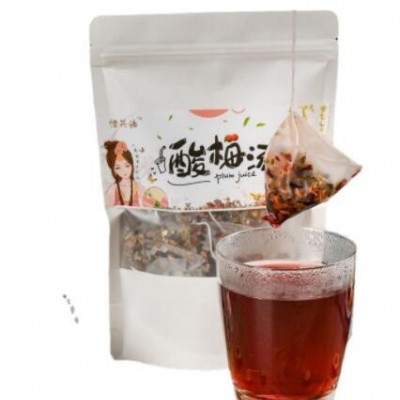老北京酸梅汤 冷泡茶180g/袋乌梅三角包茶组合花茶养生花茶OEM